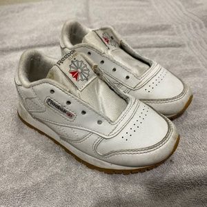 Reebok classic white 8 toddler